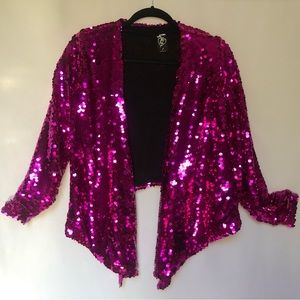 Iron Fist Pink Sequin Jacket